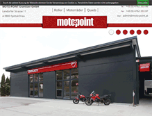 Tablet Screenshot of moto-point.at